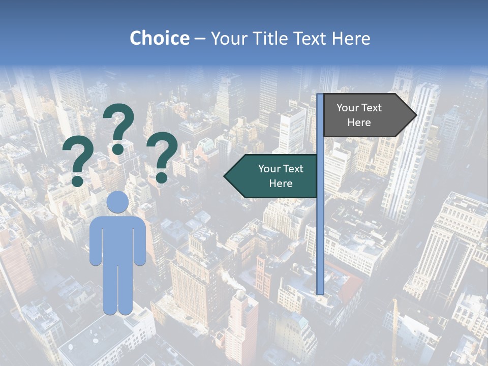 World City Outside PowerPoint Template