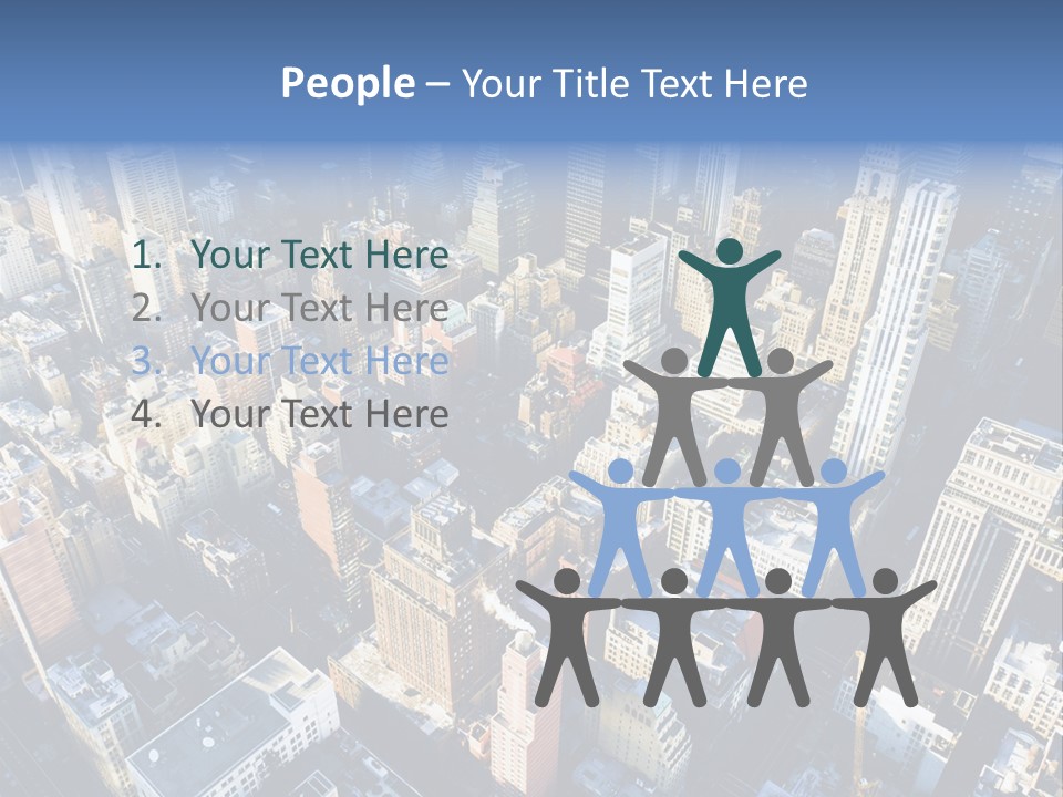 World City Outside PowerPoint Template