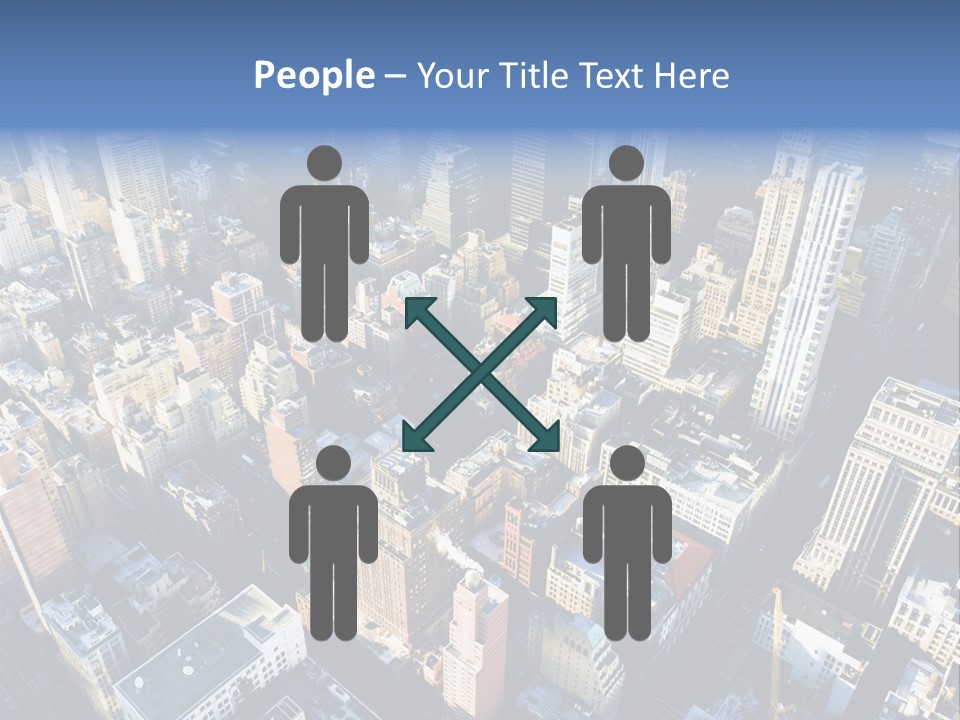 World City Outside PowerPoint Template