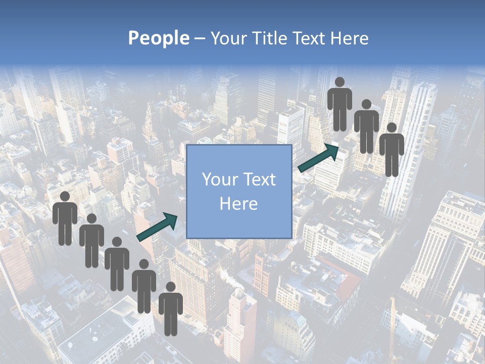 World City Outside PowerPoint Template