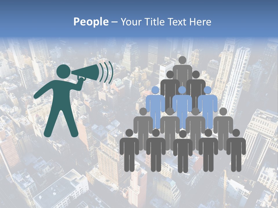 World City Outside PowerPoint Template