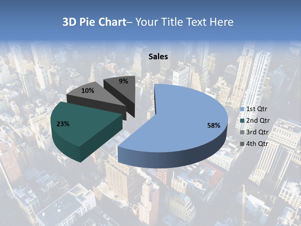 World City Outside PowerPoint Template
