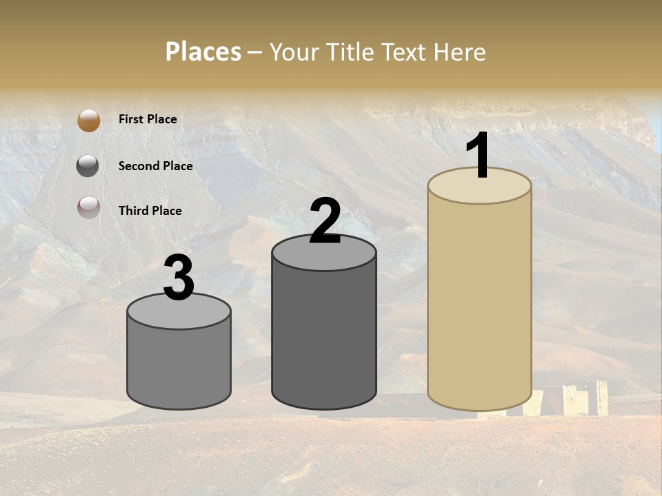 Travel Atlas Blue PowerPoint Template