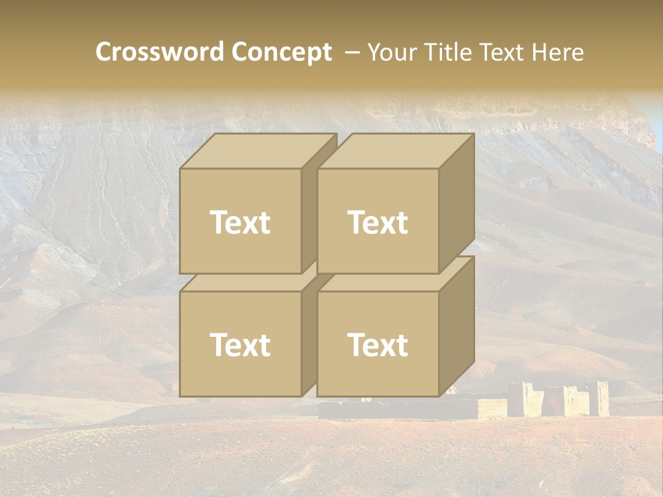 Travel Atlas Blue PowerPoint Template