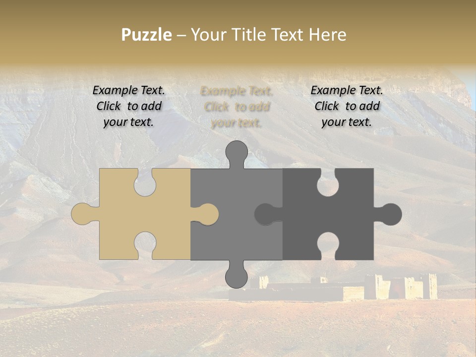 Travel Atlas Blue PowerPoint Template