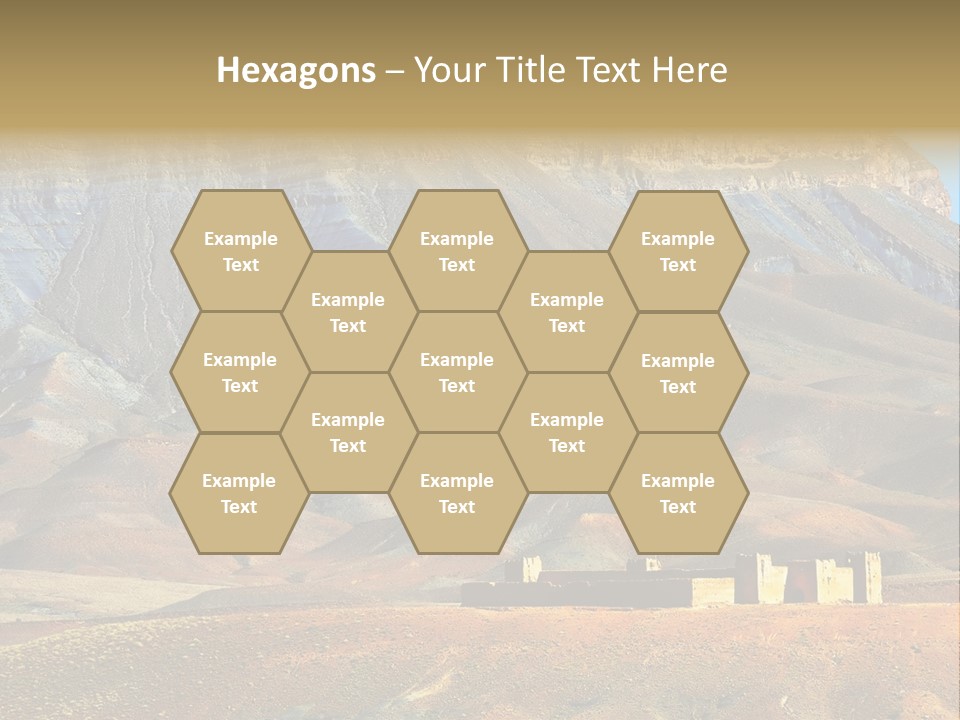 Travel Atlas Blue PowerPoint Template