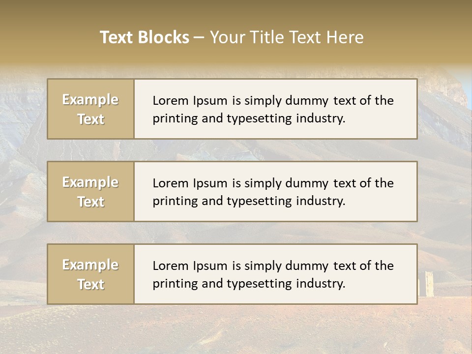 Travel Atlas Blue PowerPoint Template
