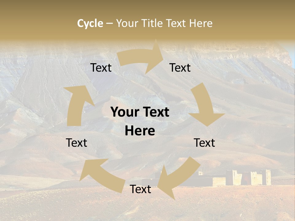 Travel Atlas Blue PowerPoint Template