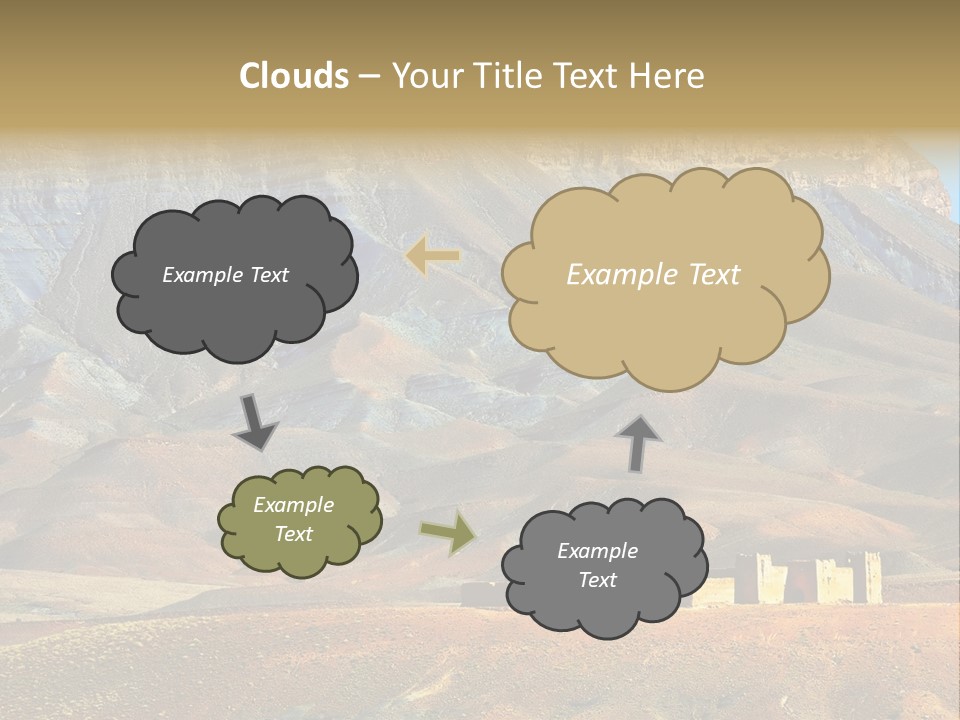 Travel Atlas Blue PowerPoint Template