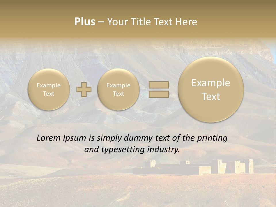 Travel Atlas Blue PowerPoint Template