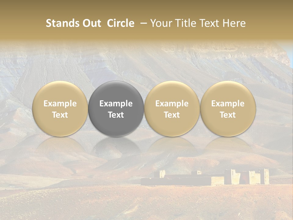 Travel Atlas Blue PowerPoint Template