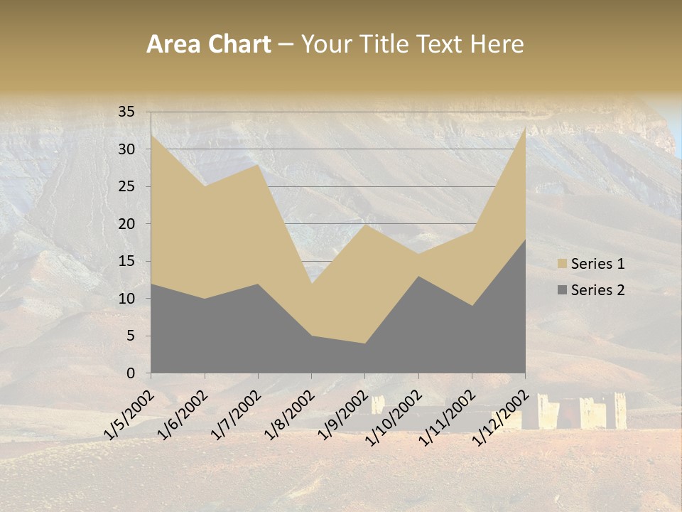 Travel Atlas Blue PowerPoint Template