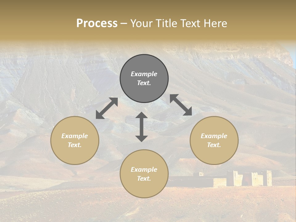 Travel Atlas Blue PowerPoint Template