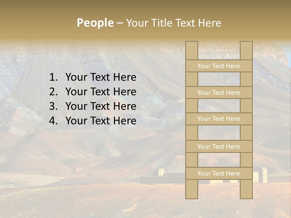 Travel Atlas Blue PowerPoint Template