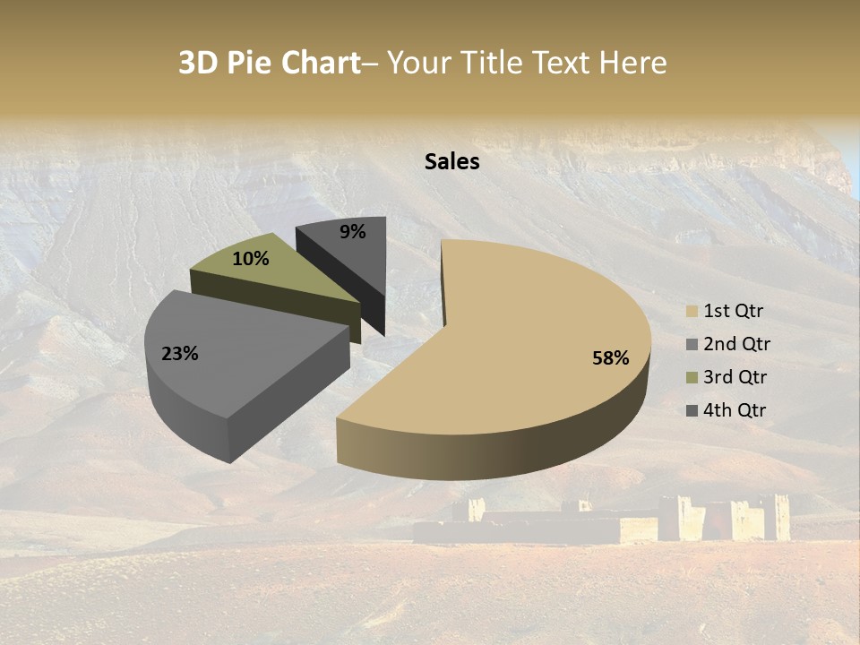 Travel Atlas Blue PowerPoint Template