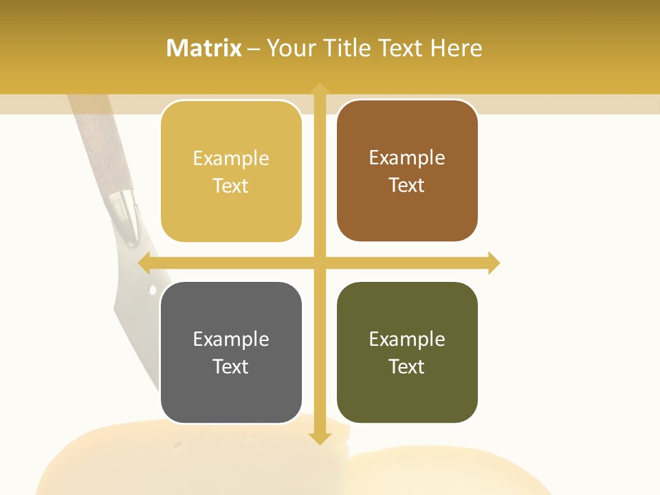 Piece Ingredient Parts PowerPoint Template