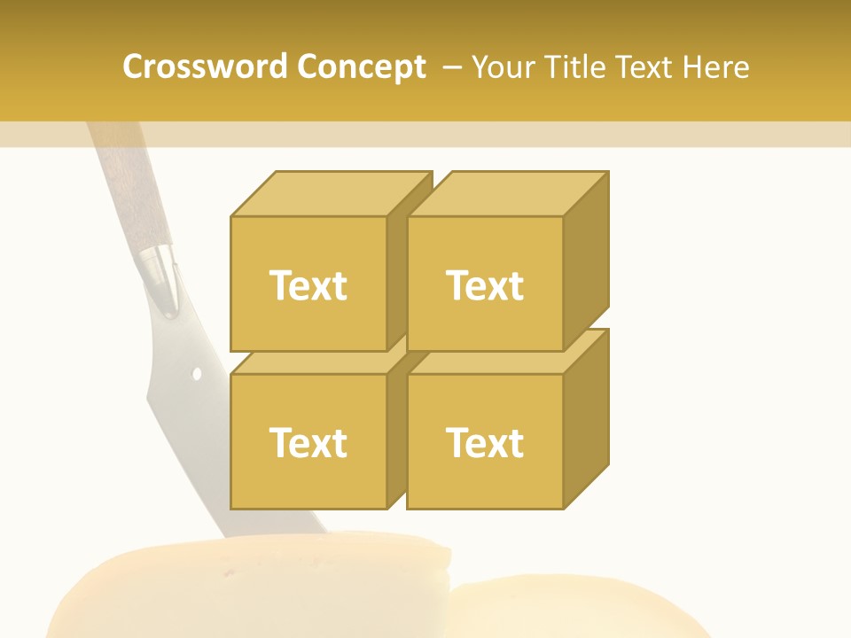 Piece Ingredient Parts PowerPoint Template