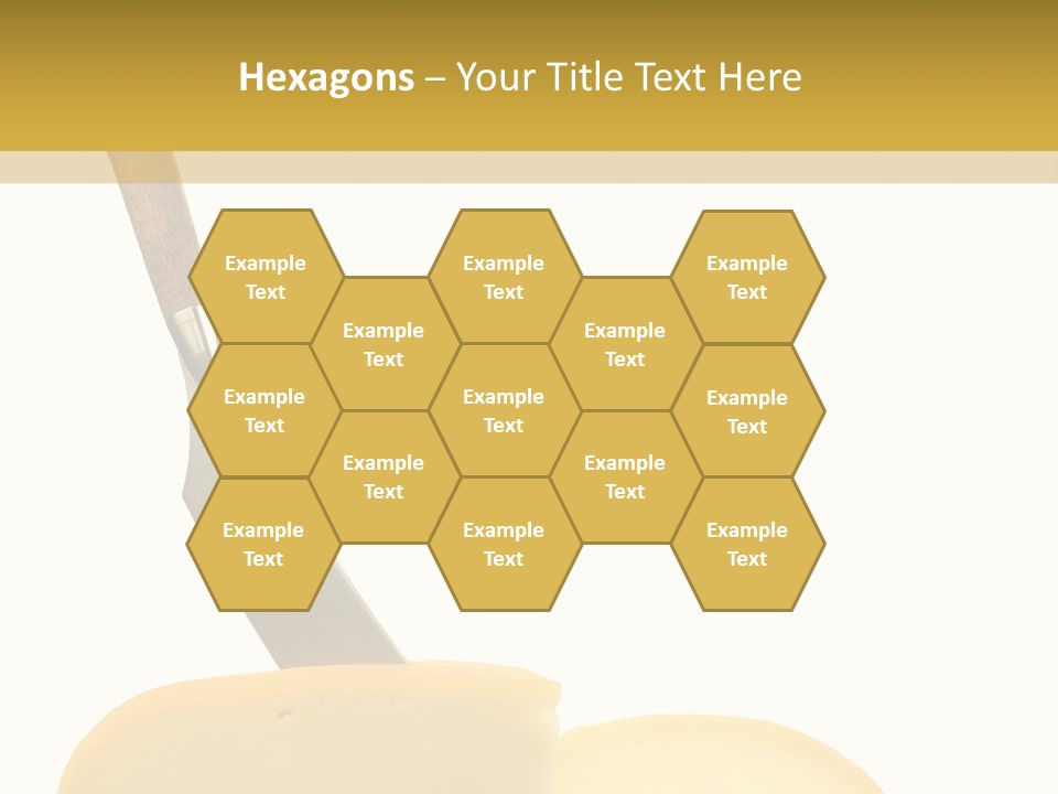 Piece Ingredient Parts PowerPoint Template