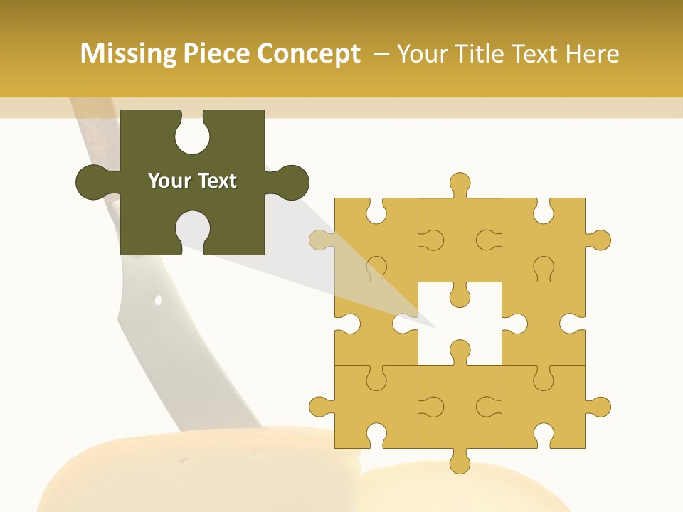 Piece Ingredient Parts PowerPoint Template