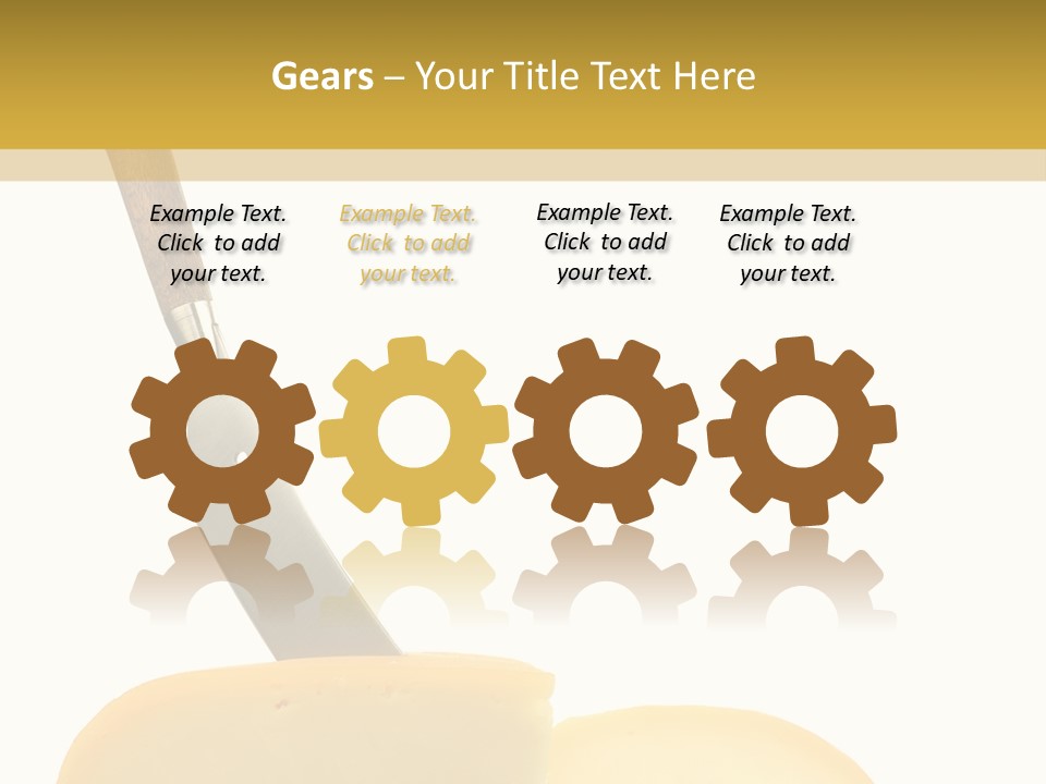 Piece Ingredient Parts PowerPoint Template