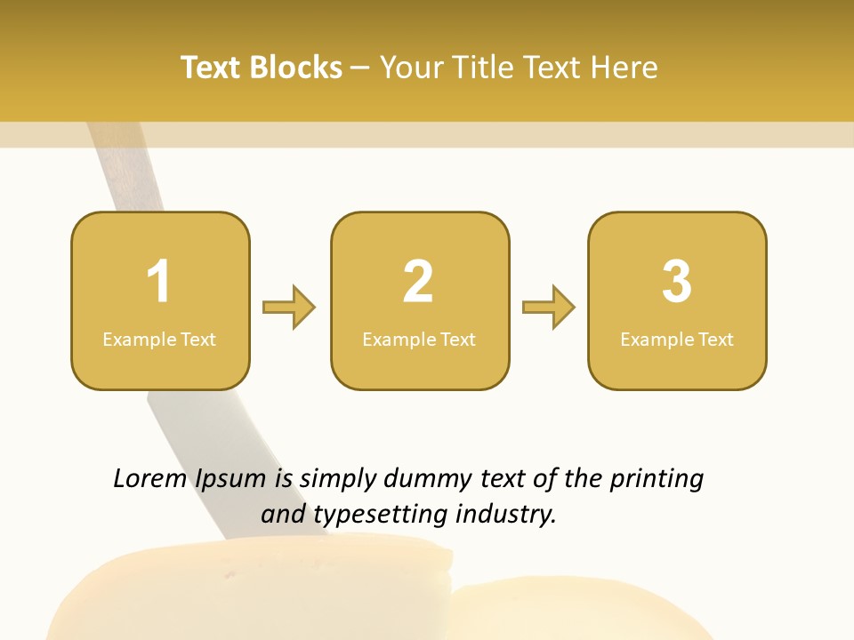 Piece Ingredient Parts PowerPoint Template