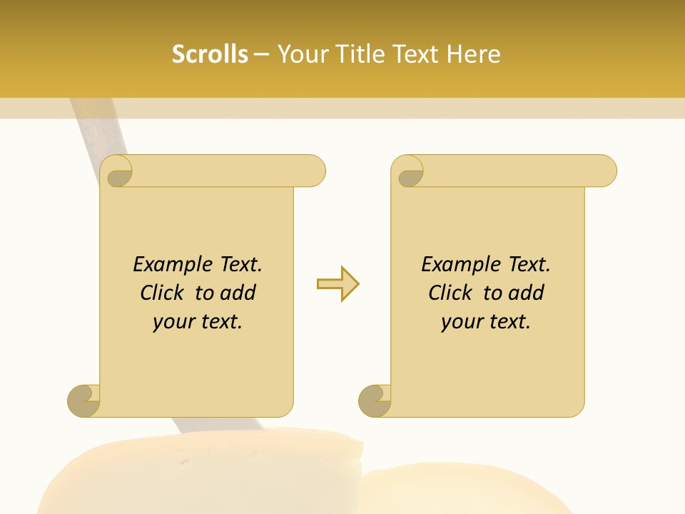 Piece Ingredient Parts PowerPoint Template