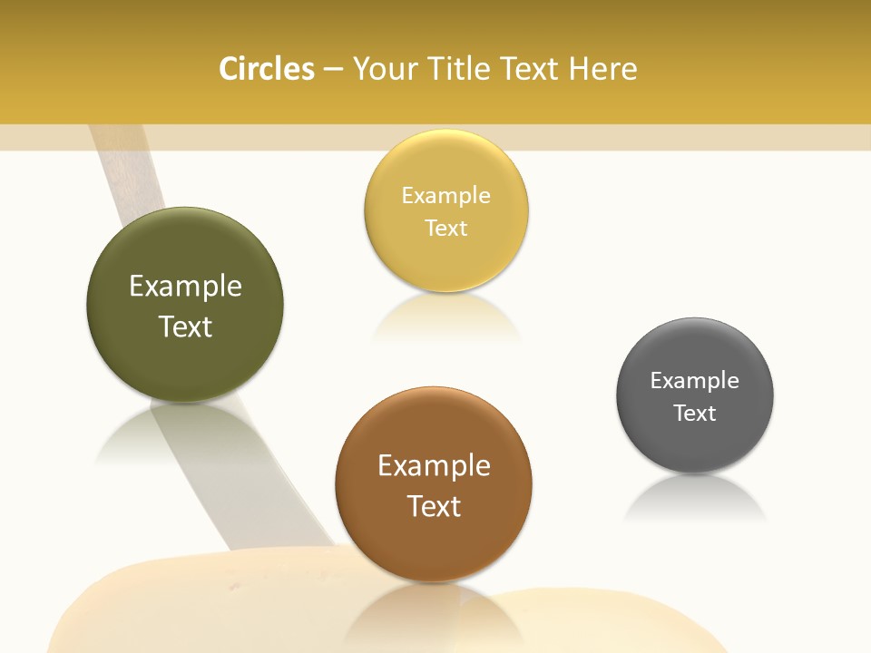 Piece Ingredient Parts PowerPoint Template