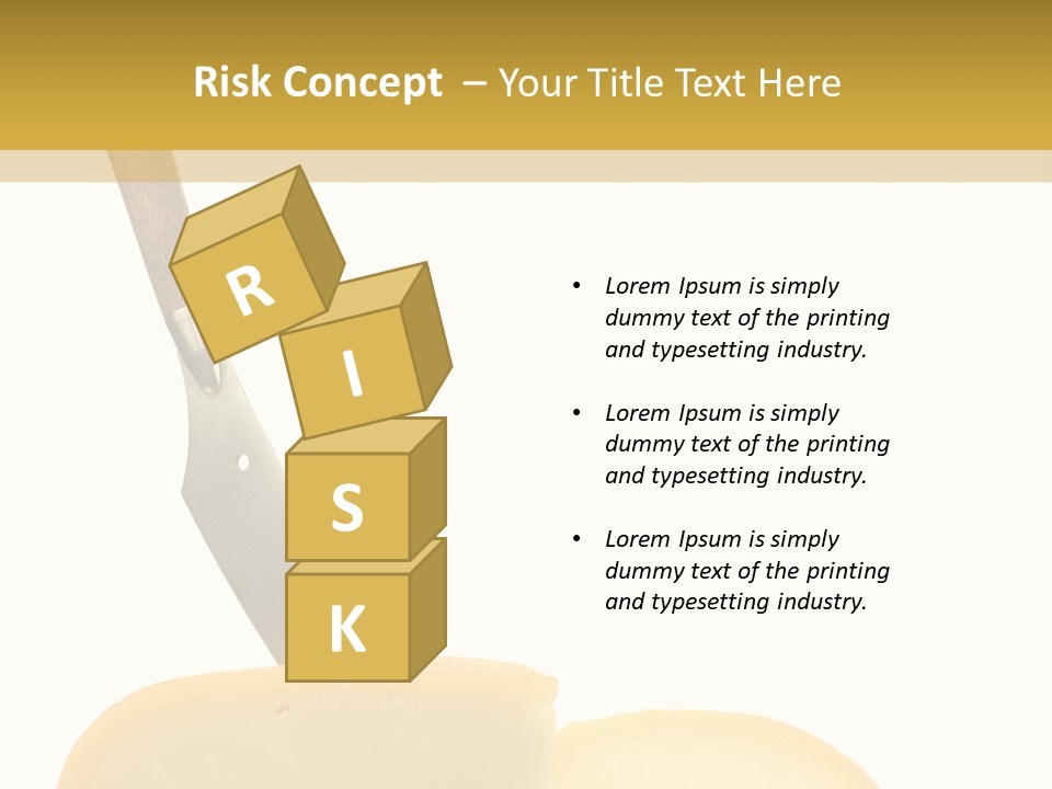 Piece Ingredient Parts PowerPoint Template