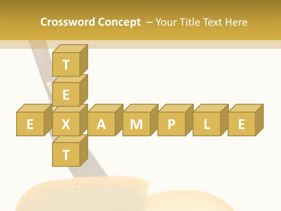 Piece Ingredient Parts PowerPoint Template