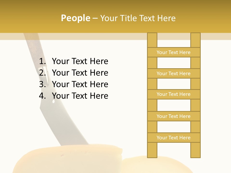 Piece Ingredient Parts PowerPoint Template