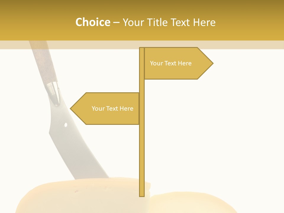 Piece Ingredient Parts PowerPoint Template