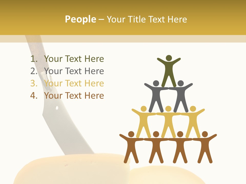 Piece Ingredient Parts PowerPoint Template