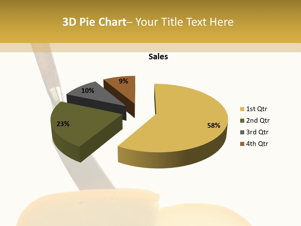 Piece Ingredient Parts PowerPoint Template