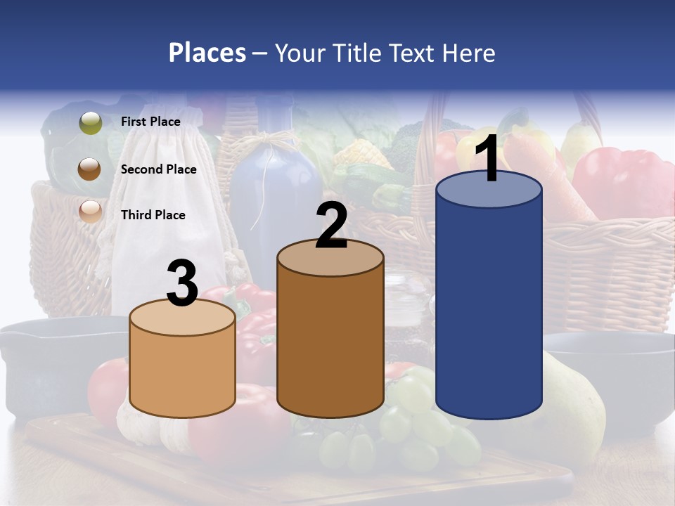 Yellow Tomato Grocery PowerPoint Template