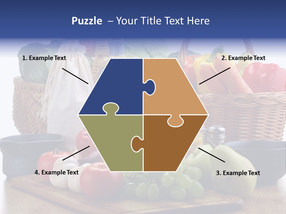 Yellow Tomato Grocery PowerPoint Template