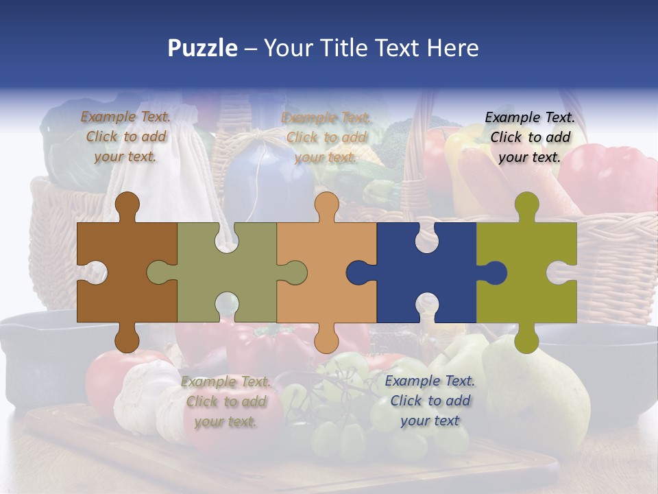 Yellow Tomato Grocery PowerPoint Template