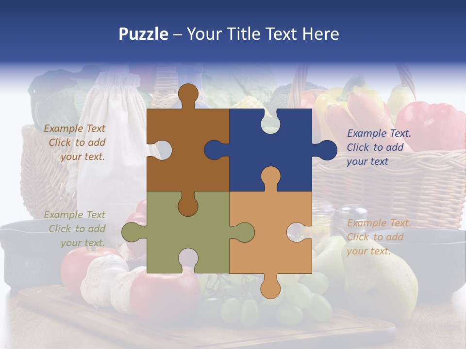 Yellow Tomato Grocery PowerPoint Template