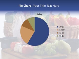 Yellow Tomato Grocery PowerPoint Template