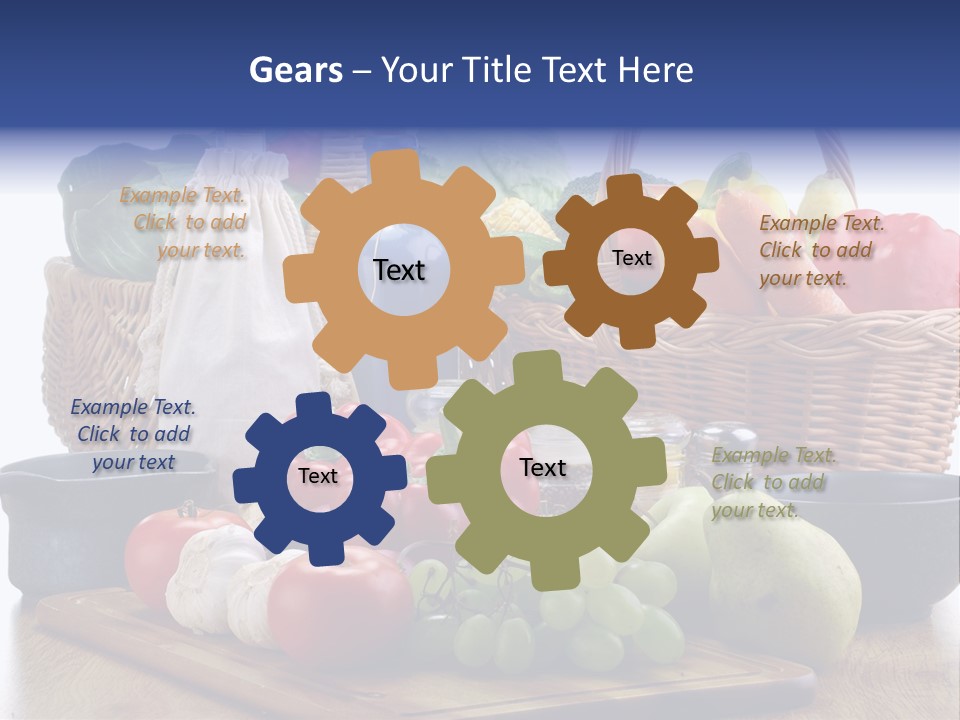 Yellow Tomato Grocery PowerPoint Template