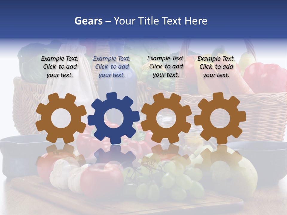 Yellow Tomato Grocery PowerPoint Template