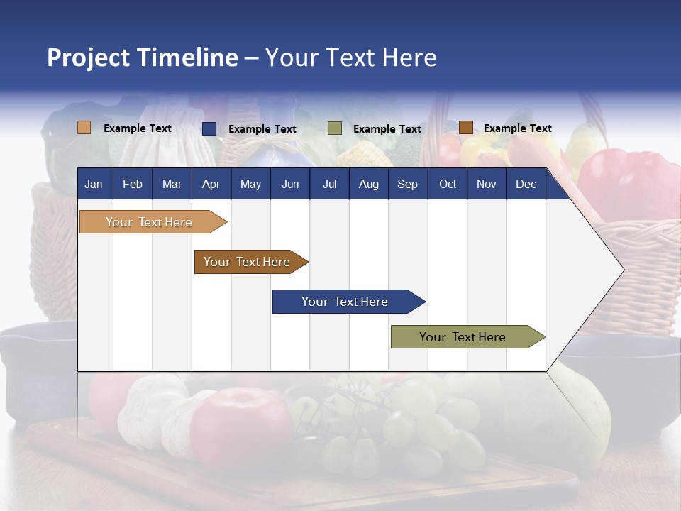 Yellow Tomato Grocery PowerPoint Template