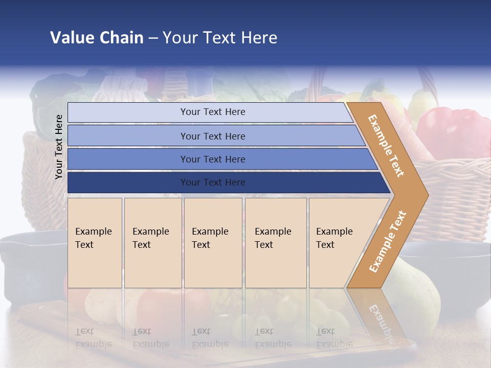 Yellow Tomato Grocery PowerPoint Template