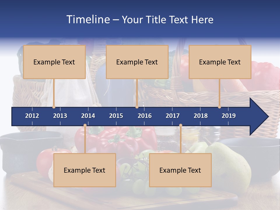 Yellow Tomato Grocery PowerPoint Template
