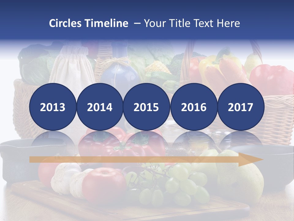 Yellow Tomato Grocery PowerPoint Template