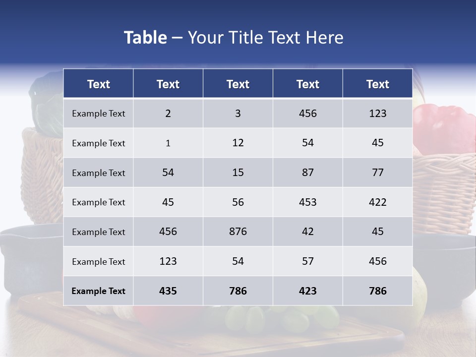 Yellow Tomato Grocery PowerPoint Template