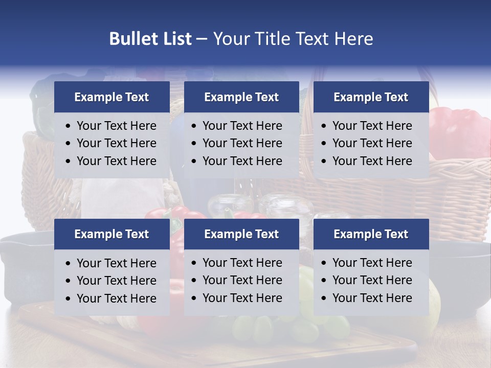 Yellow Tomato Grocery PowerPoint Template