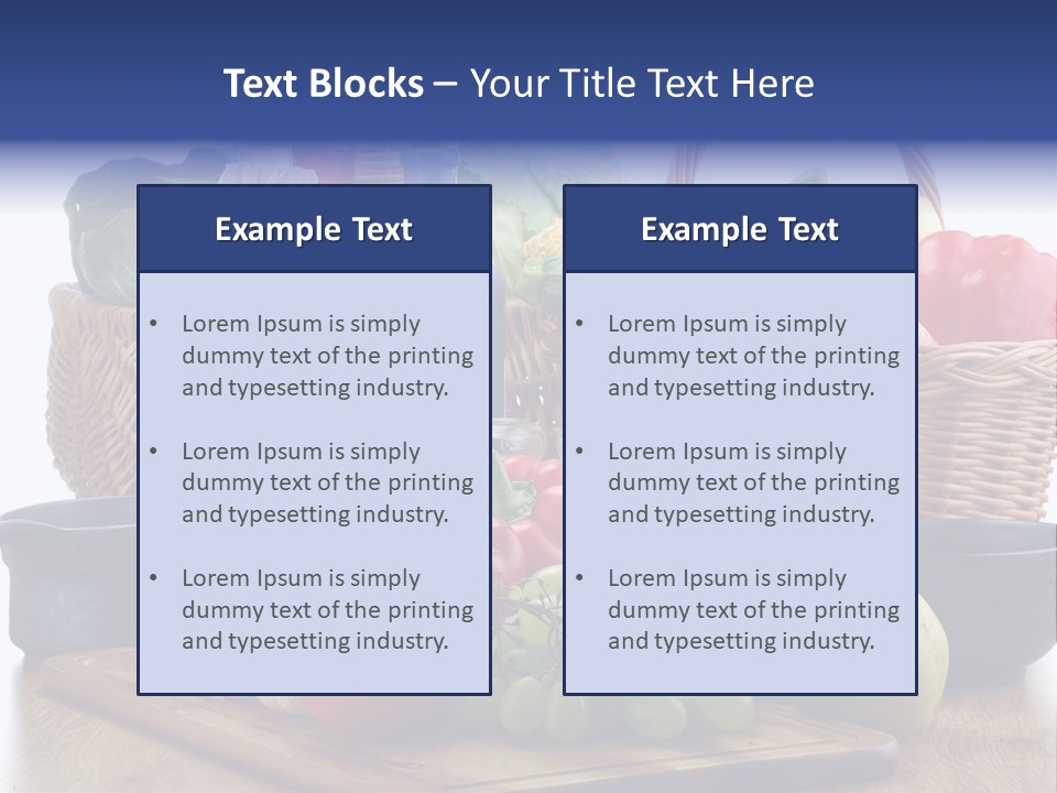 Yellow Tomato Grocery PowerPoint Template