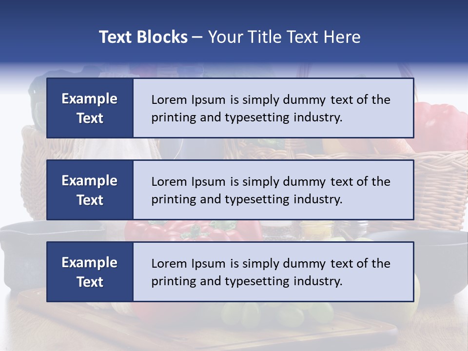 Yellow Tomato Grocery PowerPoint Template