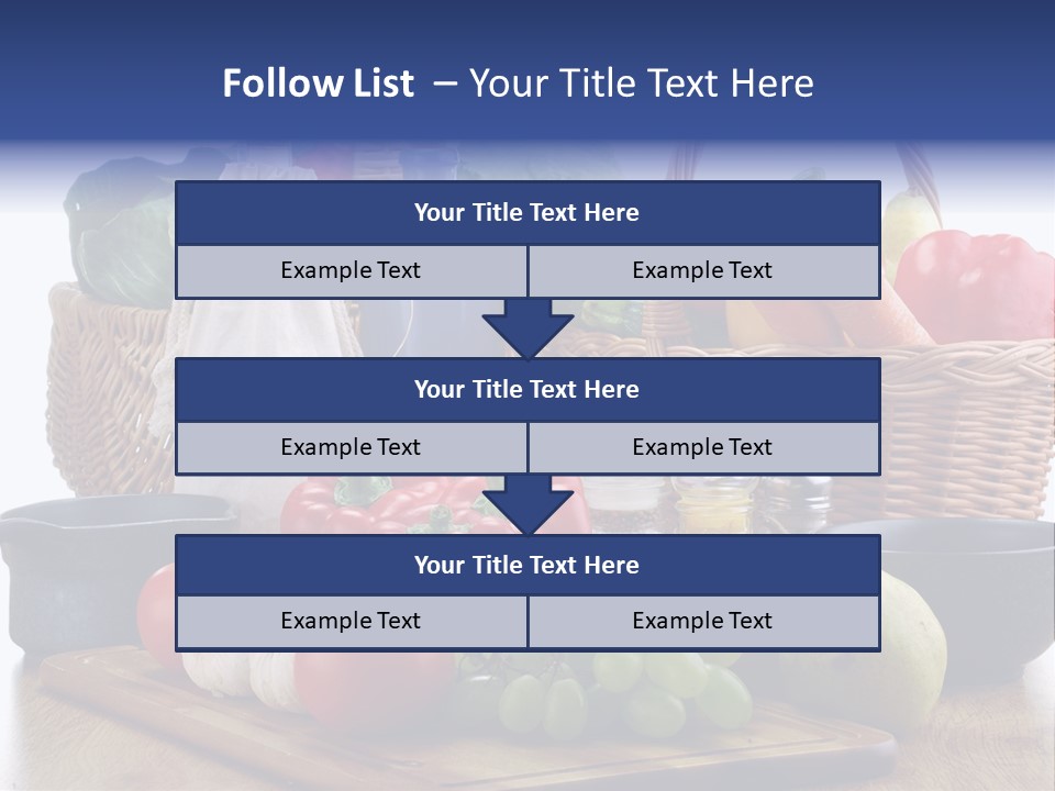 Yellow Tomato Grocery PowerPoint Template