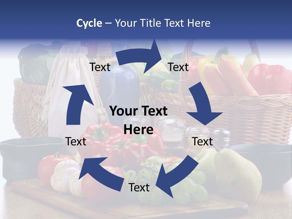 Yellow Tomato Grocery PowerPoint Template
